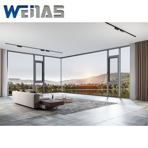 Modern Style Thermal Insulation System Aluminium Screen Casement Window