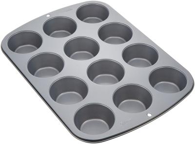 Well-designed Nonstick 12-Cup Regular Muffin Pan Carbon Steel bakeware cake mould