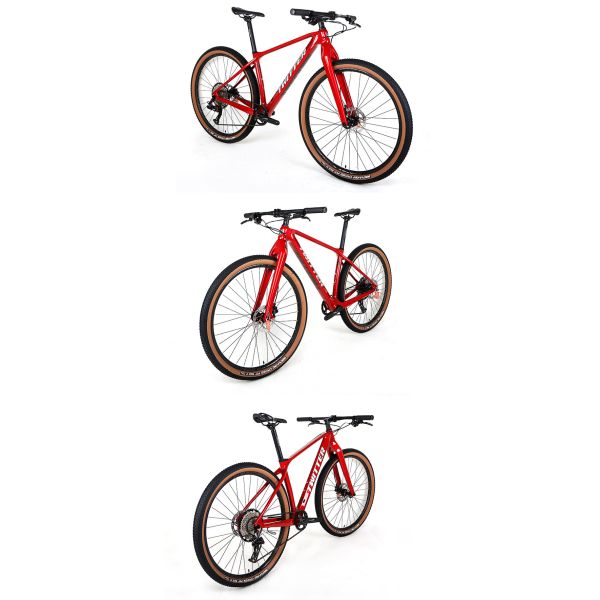 Горный велосипед волокна углерода TWITTER до поддержка RS-12S ConfRev цапфы 15x110mm