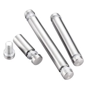 Anti Loosening Stainless Steel Sign Standoffs Double Head Design OEM ODM