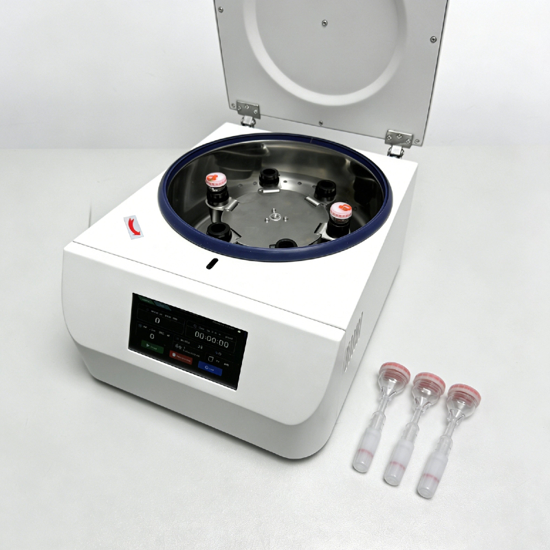 Benchtop Swing-out Centrifuge 4200rpm, 4/6x15ml Rotor with Touch Screen for PRP PRF CGF Extraction, Orthopedic Plasma Separator