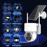 Caméra intelligente PTZ de sécurité CCTV rotative sans fil IP WiFi Wlan pour l'extérieur