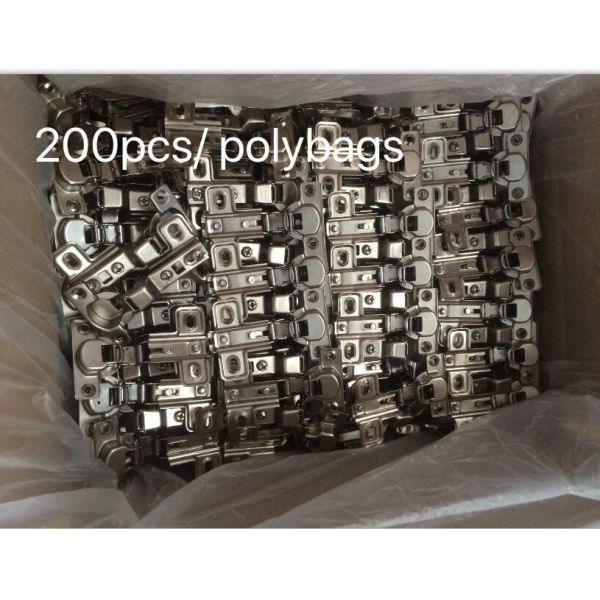 Стальной никель покрыл 261 тип кухня полный шкаф Inset прикрепляет на петлях отверстие 60G 2