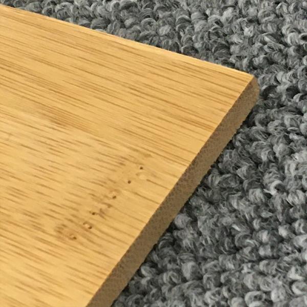 Waterproof 3 Layer Flat Grain Bamboo Plywood 3/4 Solid Board Natural Color