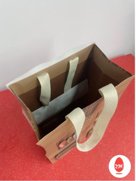 Eco Friendly 120gsm Food Takeaway Bags Black With Personalized Logo