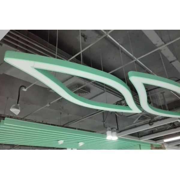 SMD5630 Led Ring Pendant Ceiling Light 27994lm IP20 Custom Made