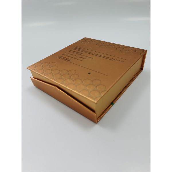 Подгонянные напечатанные рифленые шкатулки для драгоценностей Debossing Eco дружелюбное