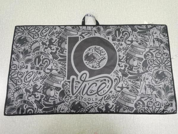 OEM Design Golf Towel Custom Logo Printed Magnet Sublimation Golf Towel Magnetic Golf Towel Custom Logo