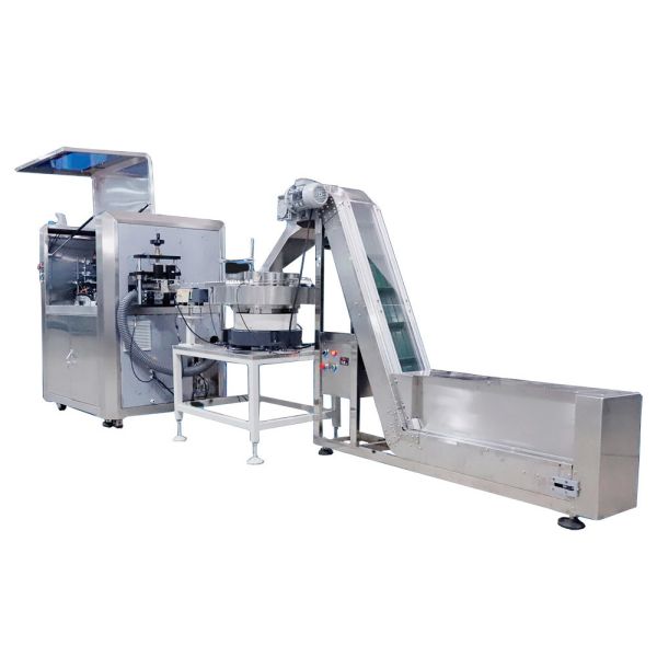 Eye Dropper Nozzles AI Vision Inspection Machine High Speed 0.1 Mm Precision Full Automated Latest AI Algorithms