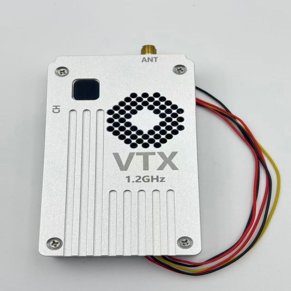 1080-1360MHz 1.2 Ghz Fpv Transmitter 5W 10-36VDC Power 8CH Rugged
