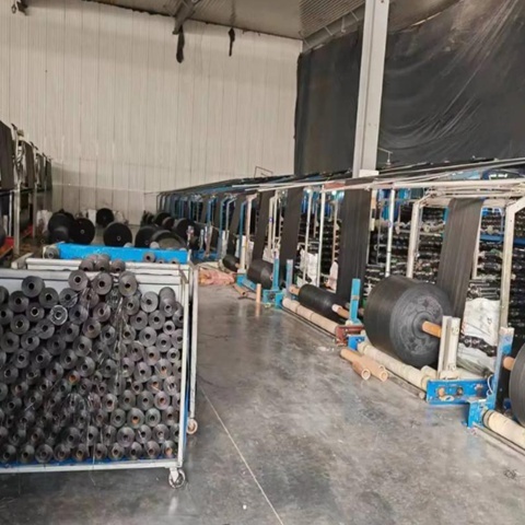 70-90g/M2 Weed Control Membrane Fabric Black Weed Barrier Cloth