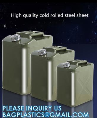 Petrol Diesel Fuel Can,Gasoline Bucket Fuel Can with Oil Pipe Spout,Spare Car Fuel Tank Oil Drum,Portable Fuel