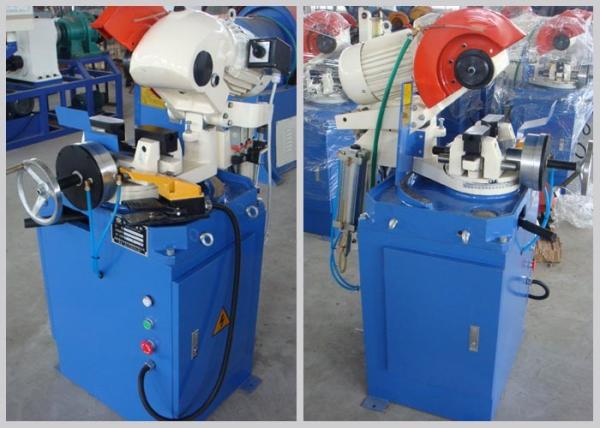 High Speed Steel Tube Cutting Machine , Pipe Cutting Equipment Stable Performance