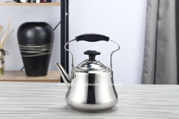 3L Stove top stainless steel tea water cooking kettle with bakelite handle whistling water tea kettle for gas stove