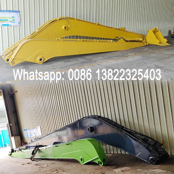 Top 1 Excavator Long Reach Boom Cleaning Riverbed Dredging