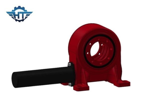 VE8 Solar Slew Drive With 24VDC Gear Motor For PV Tracking System 25 Inch