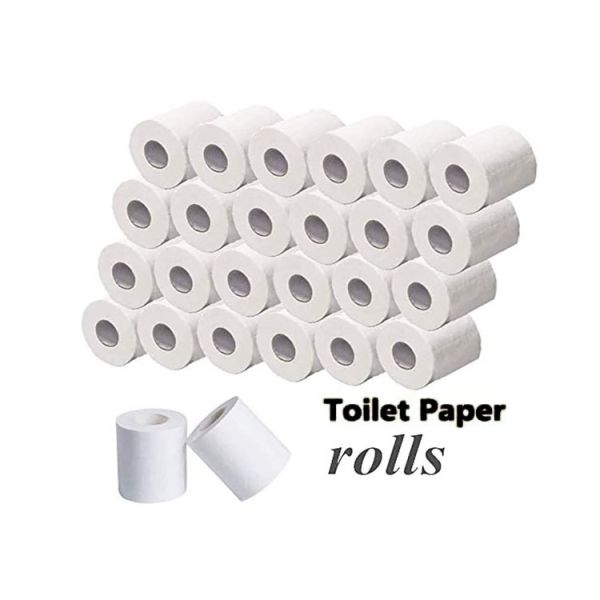 Luxury Flat Pack Toilet Paper Sinopec Group Paper Toilet Colored Customized Ultra Soft 96 Rolls of Toilet Paper Bamboo Pulp