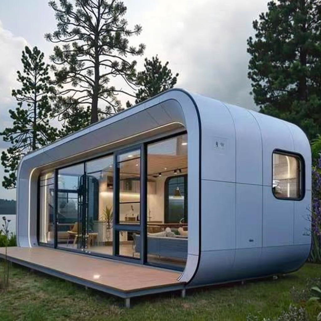 Steel Structure Sleeping Pod Cabin Bedroom  Vessel House for Villa or Capsule Hotel Made From Sandwich Panel Material