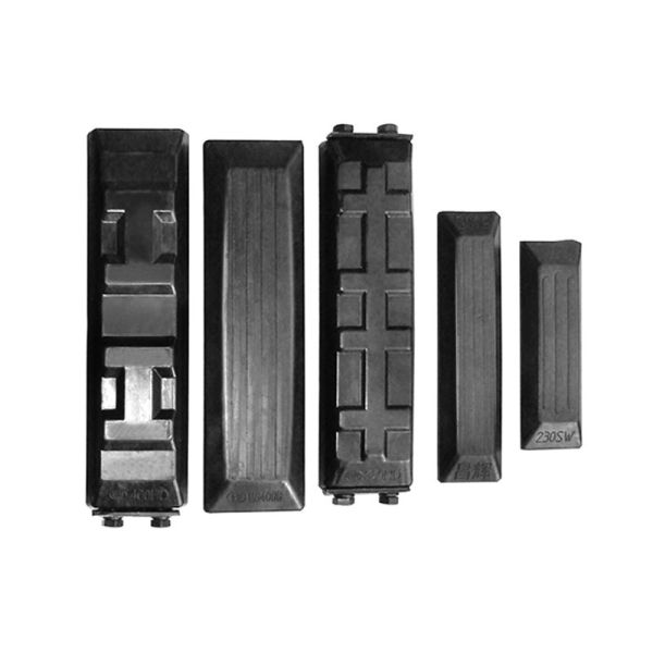 Высококачественный резиновый кралер Excav Track Pad Резиновые/полиуретановые пластинки Бутылки для экскаваторов