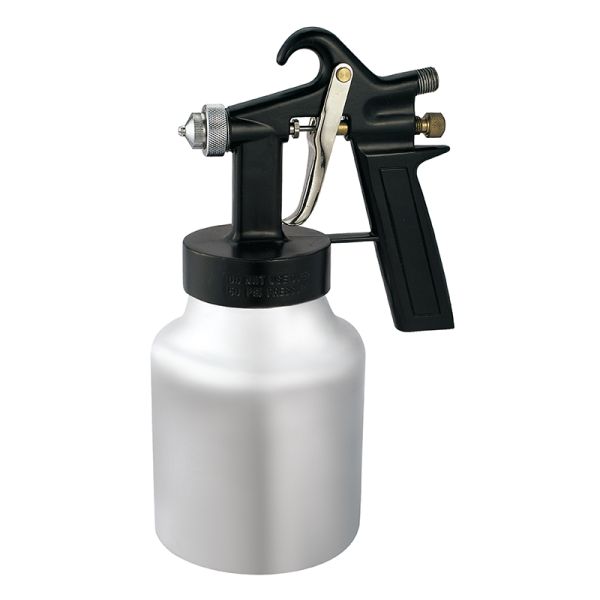 low Pressure Suction Air Spray Gun Hand Manual Spray Lacquer Gun 750ml Aluminum Tank