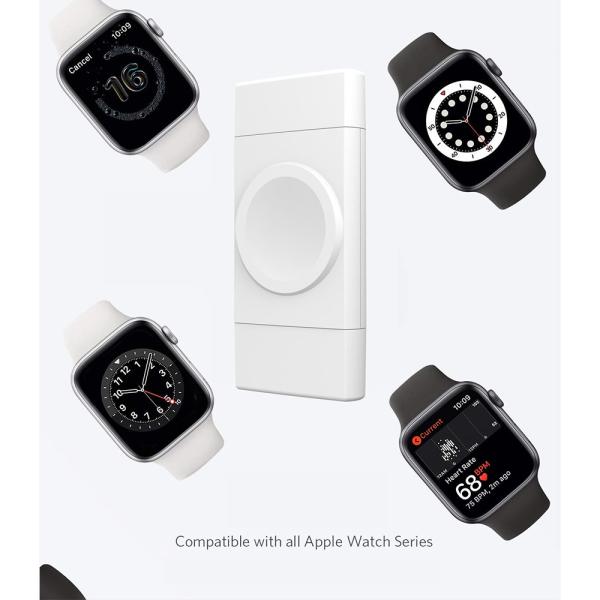 2.5W Samsung Apple Watch Carregador Com Proteção contra sobrecarga Branco/Negro Cor