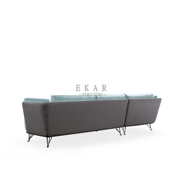 Relax Modern L Shape Living Room Furniture Set Sofa
