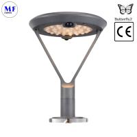 Luz LED exterior 6,5W LED Solar Street Light Luz de parede com bateria de 18650 li-Lion para iluminação de jardim