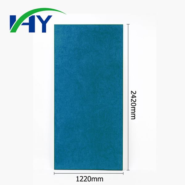 Home Decoration Acoustic Wall Panel NRC 80% 12mm 15mm Waterproof Sound Deadening Panels