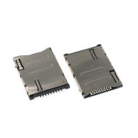 zócalo de la tarjeta de Sim Conector SMT del empuje del empuje 9p para el PWB