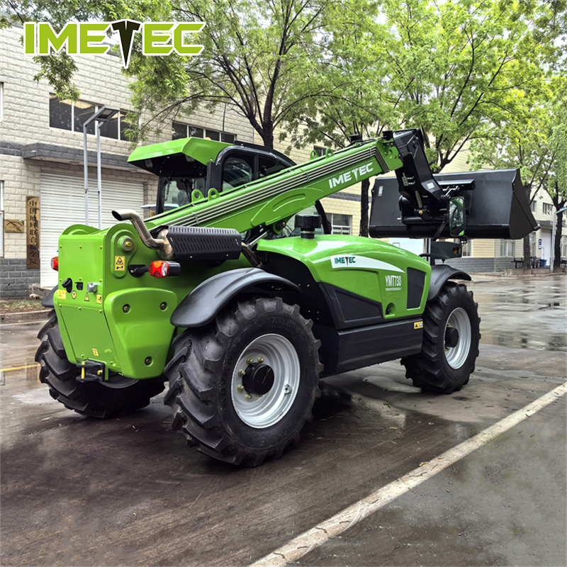 PLC Offroad Rough Terrain Telehandler Reach Forklift 3Ton OEM