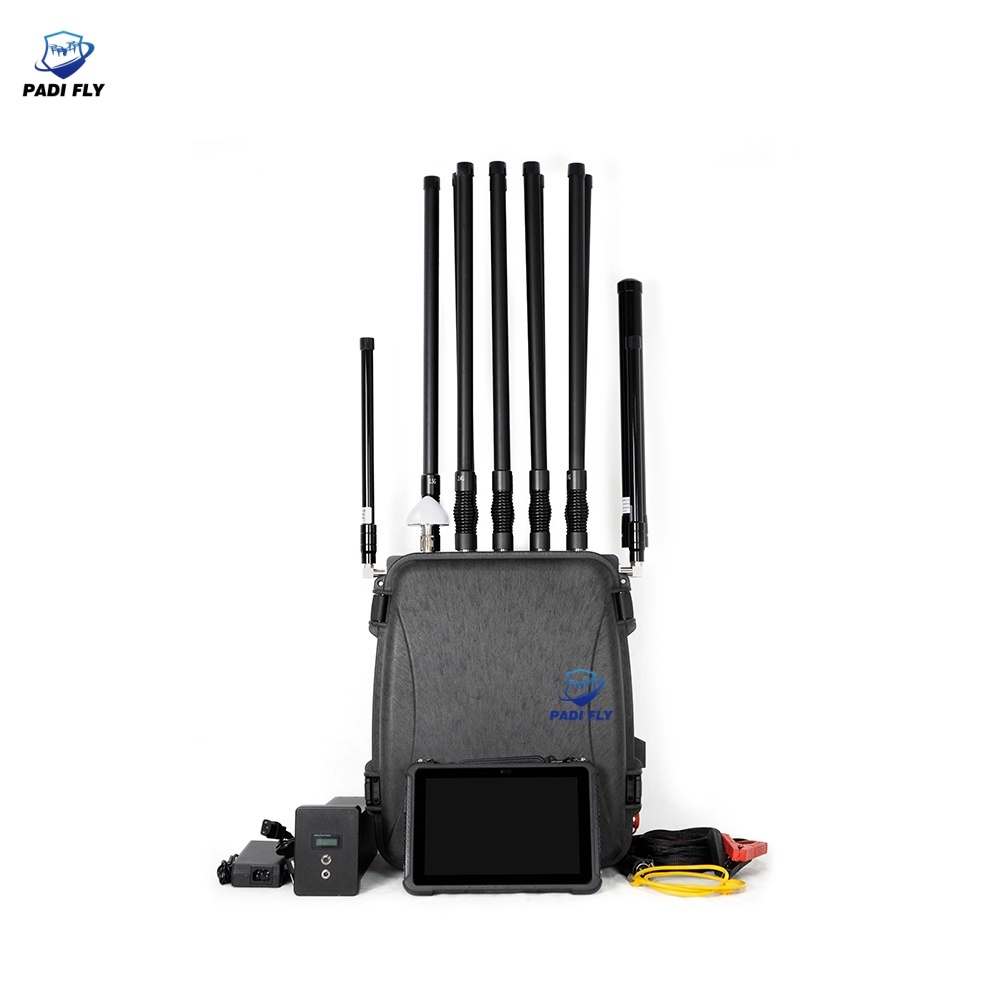400W 8-Antenna RF Backpack Jammer for Fpv Drone Part Public Safety with Cellular Neutralization