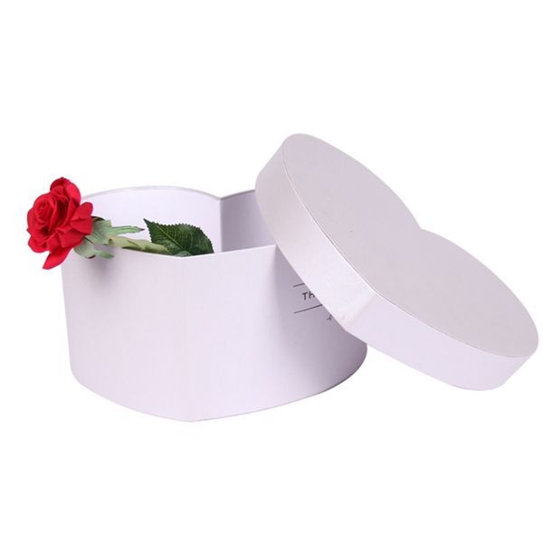 Heart Shape Luxury Packaging Boxes / Pink Chipboard Craft Boxes With Logo