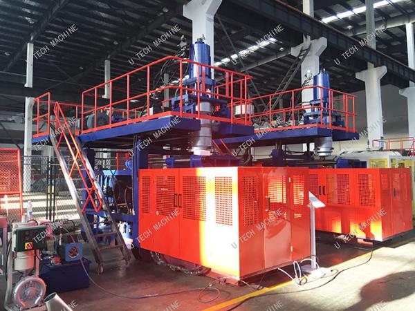 25 Liters HDPE Blow Molding Machine / Extrusion Pp Blow Moulding Machine