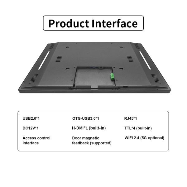 21.5 Inch FHD Smart Classroom Display with RK3568 Quad-core Processor and 4GB RAM 64GB Storage