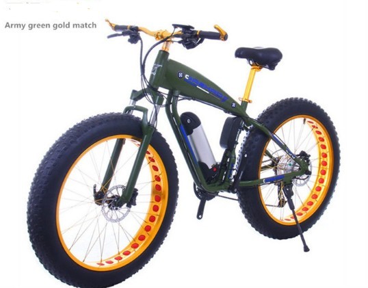 21 Speed Gear 350w 26 Inch Electric Fat Bike