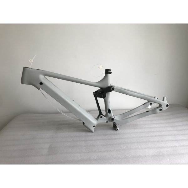 27.5+/29er Полная подвеска Карбоновая велосипедная рама 17.5