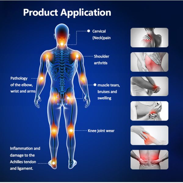 La machine de thérapie par transduction électromagnétique réduit les douleurs articulaires de l' épaule / de la hanche / du genou / de la cheville