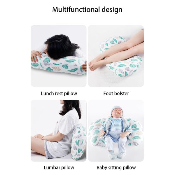 Maternity Jourm Washable Nursing Breastfeeding Support Pillow with Polyester Material