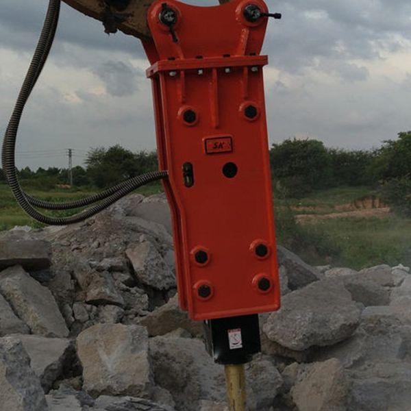20CrMo Excavator Attachments OEM Hydraulic Rock Jack Hammer Customized