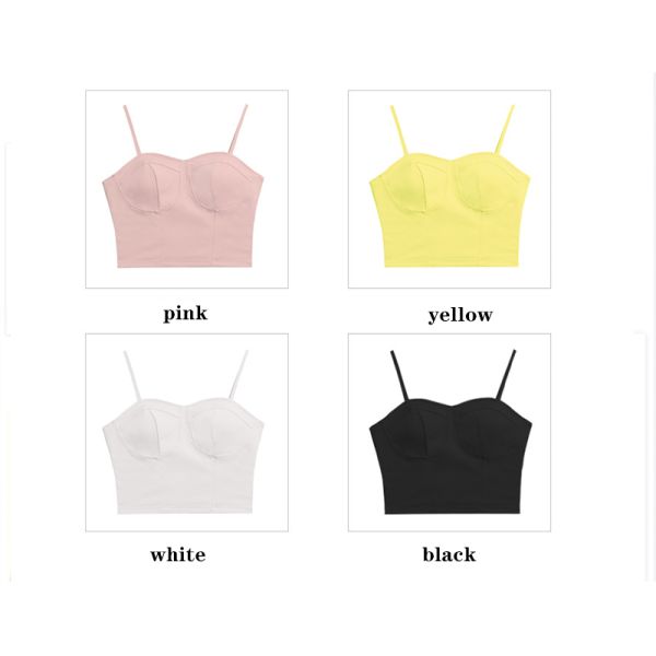 4 colors Solid Color Adjustable Splice Womens Sports Bra Breathable Yoga underwear