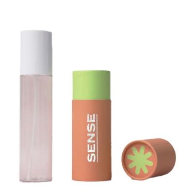 Round Paper Tube Cosmetic Paper Printed The Outer Package of The Spray Bottle