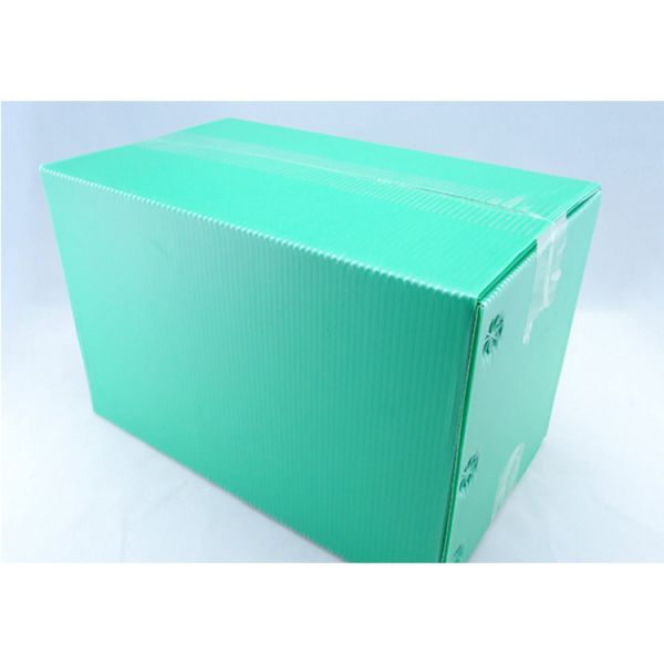 Corrugated Plastic Carton Box Twin Wall Pp Box Shipping Box Heavy-Duty Collapsible Storage Containers 3mm Thick PP Plastic Moving Boxes Space-Saving Design Cutting Processing