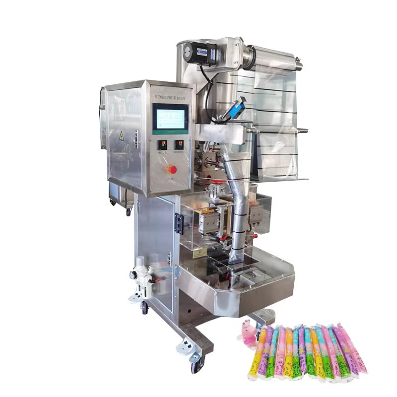 Custom Automatic Stand up Spout Pouch Premade Bag Liquid Detergent Packings Packet Machine Ice Pole Packing Machine