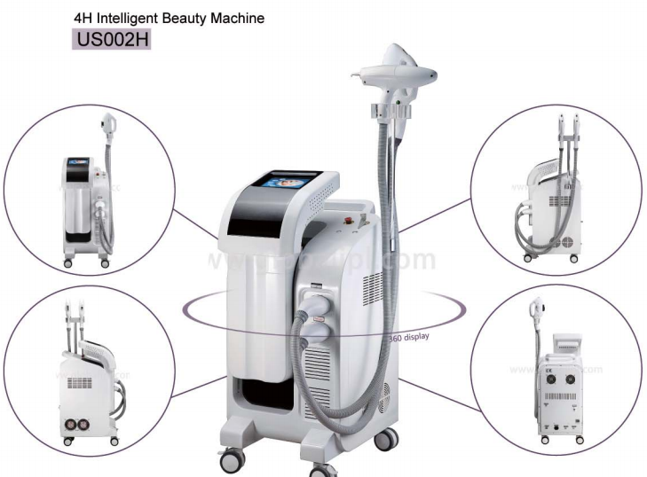 Машина УС002Х красоты ИПЛ ИАГ РФ е светлая многофункциональная для удаления татуировки
