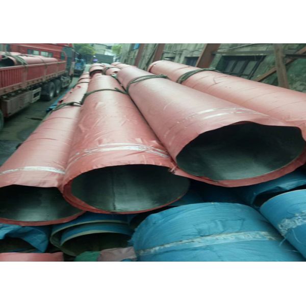 Large Hollow Seamless Stainless Steel Tubing , Cold Drawn Ss Seamless Tube