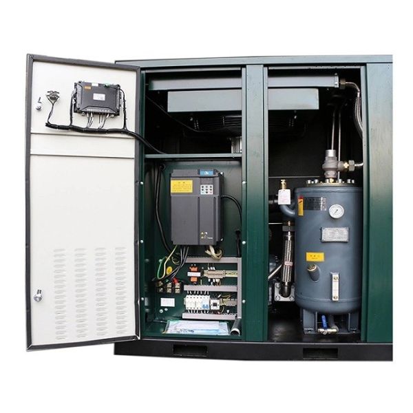 PM VSD Two Stage Variable Speed Screw Oil Free Air Compressor For Medical