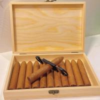 Boîte d'emballage de cigares en bois pour les cigares électroniques