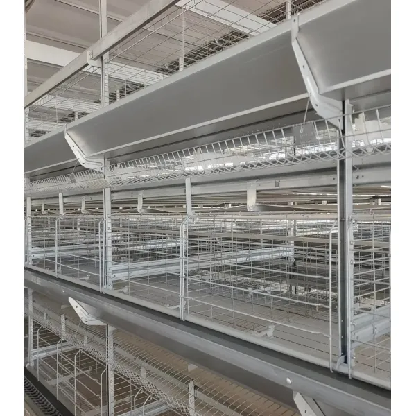 Galvanized Steel H Type Battery Layer Cages with Modular Structure and Automated Feeding for Poultry Farming