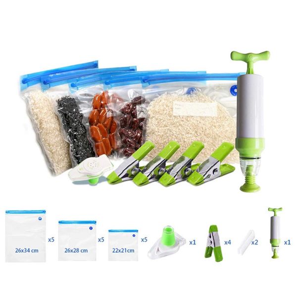 Хранение уплотнения вакуума доказательства 0.26mm утечки 100% кладет молнии в мешки двойного слоя