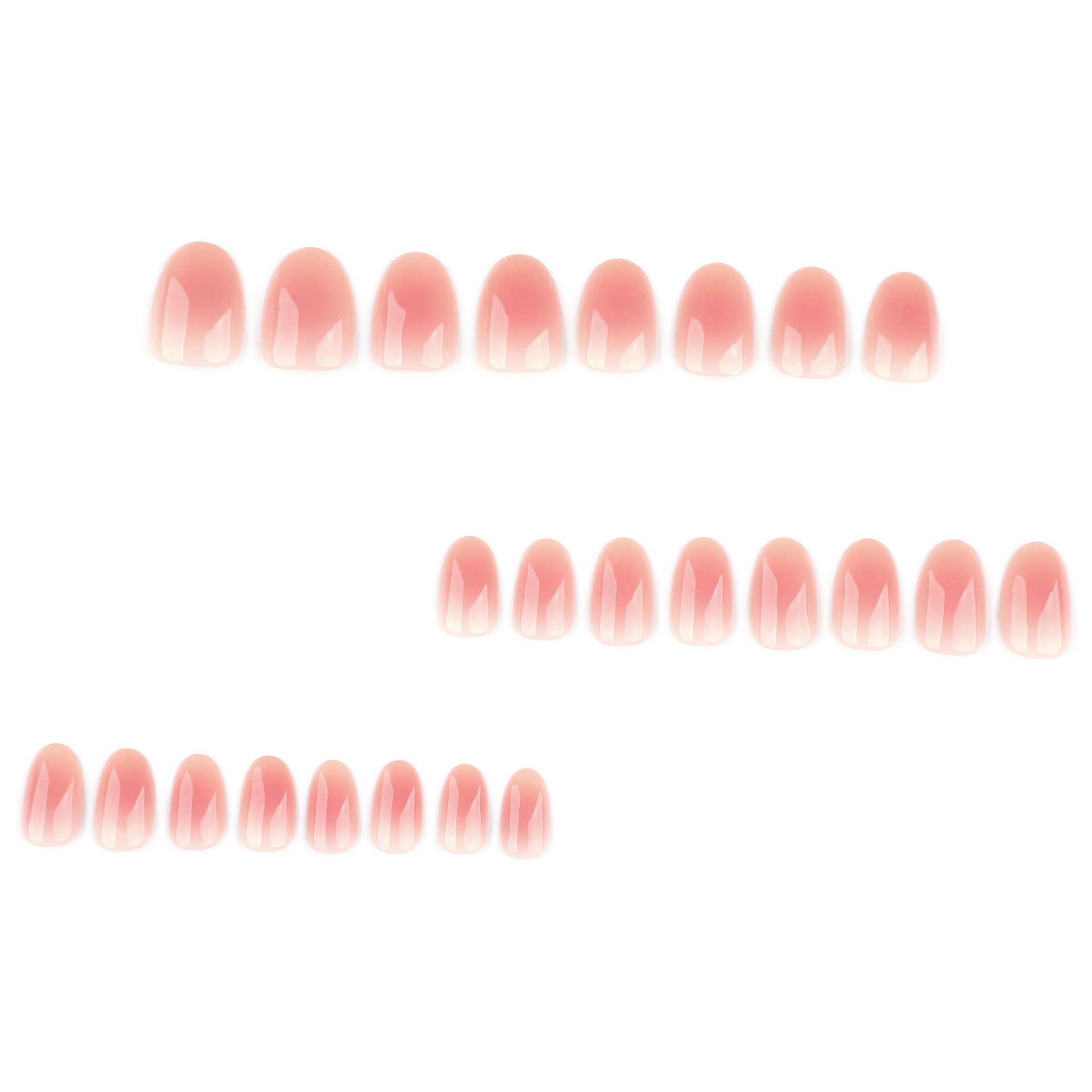 CE Cat Eyes Press On Nails ODM Short Almond Fake Nails Solid Color